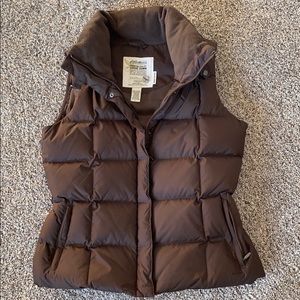 Eddie Bauer premium goose down vest Size L